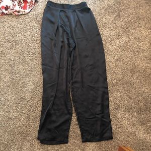Victoria Secret silk wide leg pants